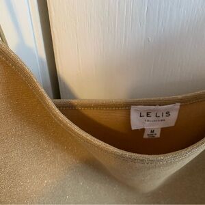 Gold Women's Crop Tank Top